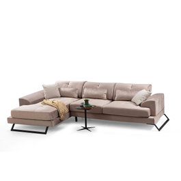 Atelier Del Sofa Sofá Esquinero Left (Chl+3R) - Beige